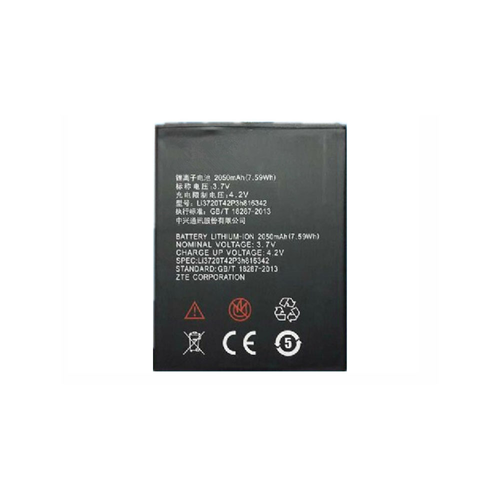 Batería para ZTE S2003-2-zte-Li3720T42P3h816342